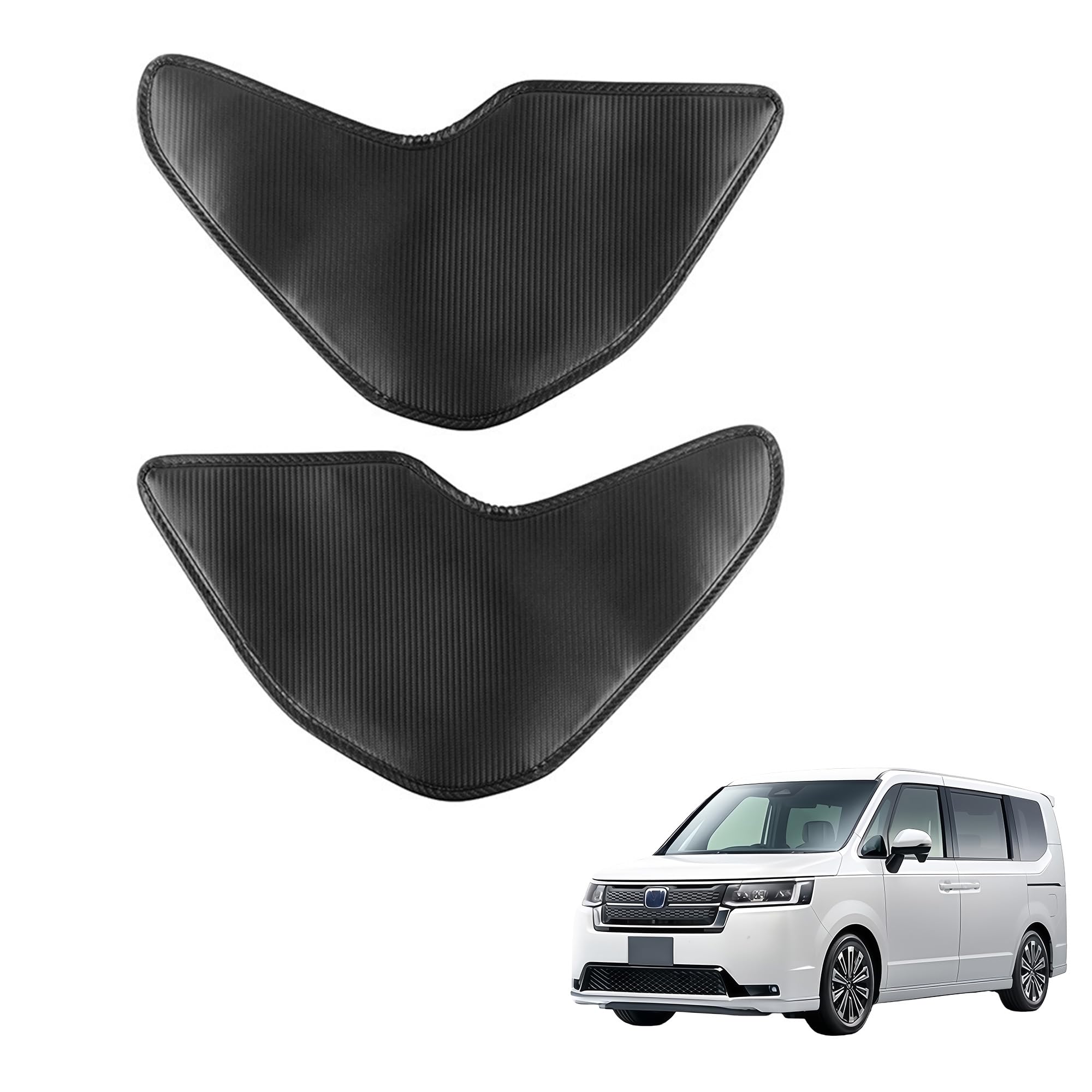 【適合車種】：新型ステップワゴン エアー スパーダ(STEPWGN SPADA/AIR) RP6 RP7 RP8 RP系(2022年5月~現行)の車種に完全に適合し、車内の装飾品質を向上させることができます。商品は必要な位置に簡単に取り付けることができます。【清潔とスタイル】：車内を整理しやすくなります。のを防ぎ、キズ、汚れ、水濡れを効果的に防止し、快適な車内環境を保つことができます。同時に、スタイリッシュなデザインで車内の内装を引き立て、高級感を演出します。【高品質レザー素材】：精巧な縫製加工により取り付け部位に密着し、ガタつきのない安定感を確保。天然素材の滑らかな肌触りと程よい弾力性が、上質なドライブ体験をお約束します。無害処理を施した高級皮革を使用しているため、刺激臭がなく快適な車内環境を保ちます。【簡単取付】：取り付け方法は簡単で、誰でも容易に操作できます。特別な工具は必要なく、製品を取り付け部位に接続するだけで設置が完了します。【品質保証】当社では出荷前に厳格な検査を行っておりますので、ご安心してご購入いただけます。もし何かご質問やご不明点がございましたら、直ちに対応いたします。