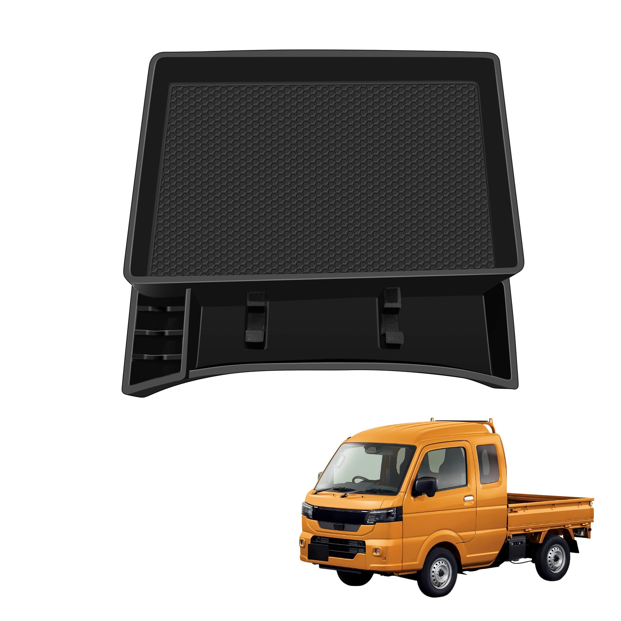 スズキ 新型スーパーキャリイ DA16T 後期型 2026年1月〜 全グレード対応の車種に完全し スマホホルダー DA16Tアクセサリー 新型 カスタムパーツ 内装パーツ ブラック 内装アクセサリー カーアクセサリー ダッシュボードトレイ インパネアッパートレイ 専用グッズ