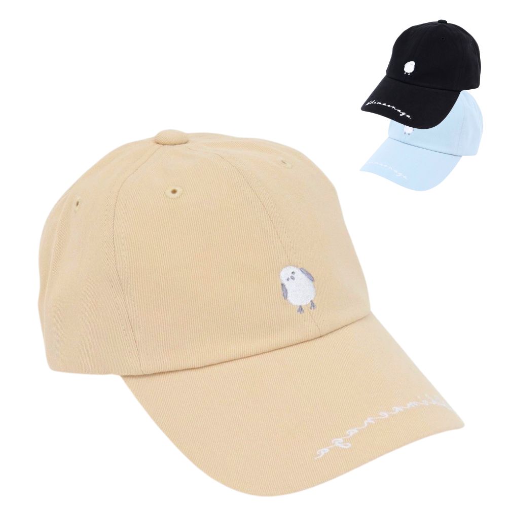 シマエナガCAP キッズ 女の子 帽子 キャップ シマエナガ かわいい 可愛い おしゃれ 暑さ対策