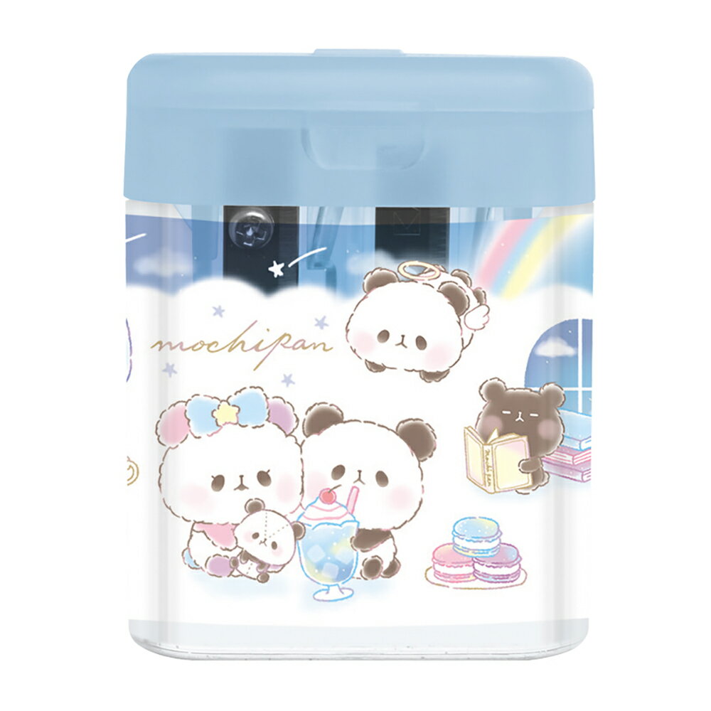 もちもちぱんだ 新学期 ツイン鉛筆削り/もちもちぱん