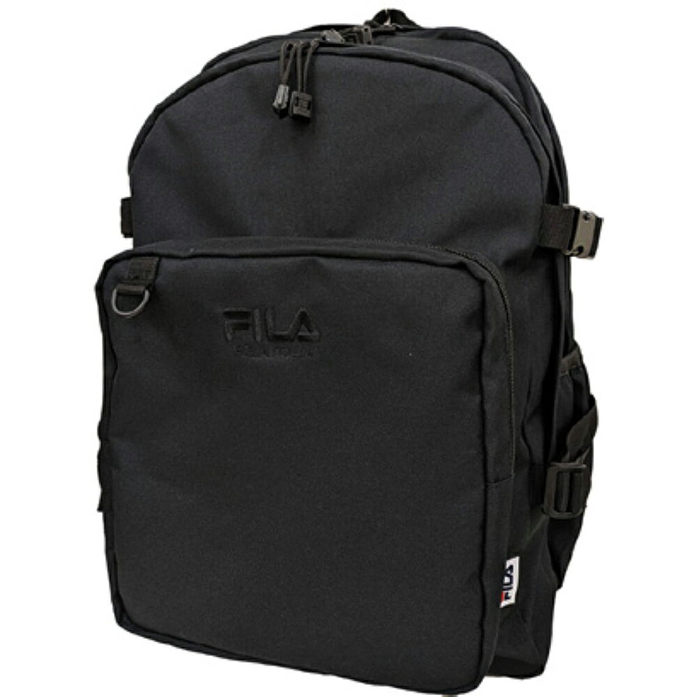 FILA ポイント刺繍 2層 リュック 多ポケット PC対応 タブレット対応 軽量 子供 大人 通学 通勤 多機能 ..