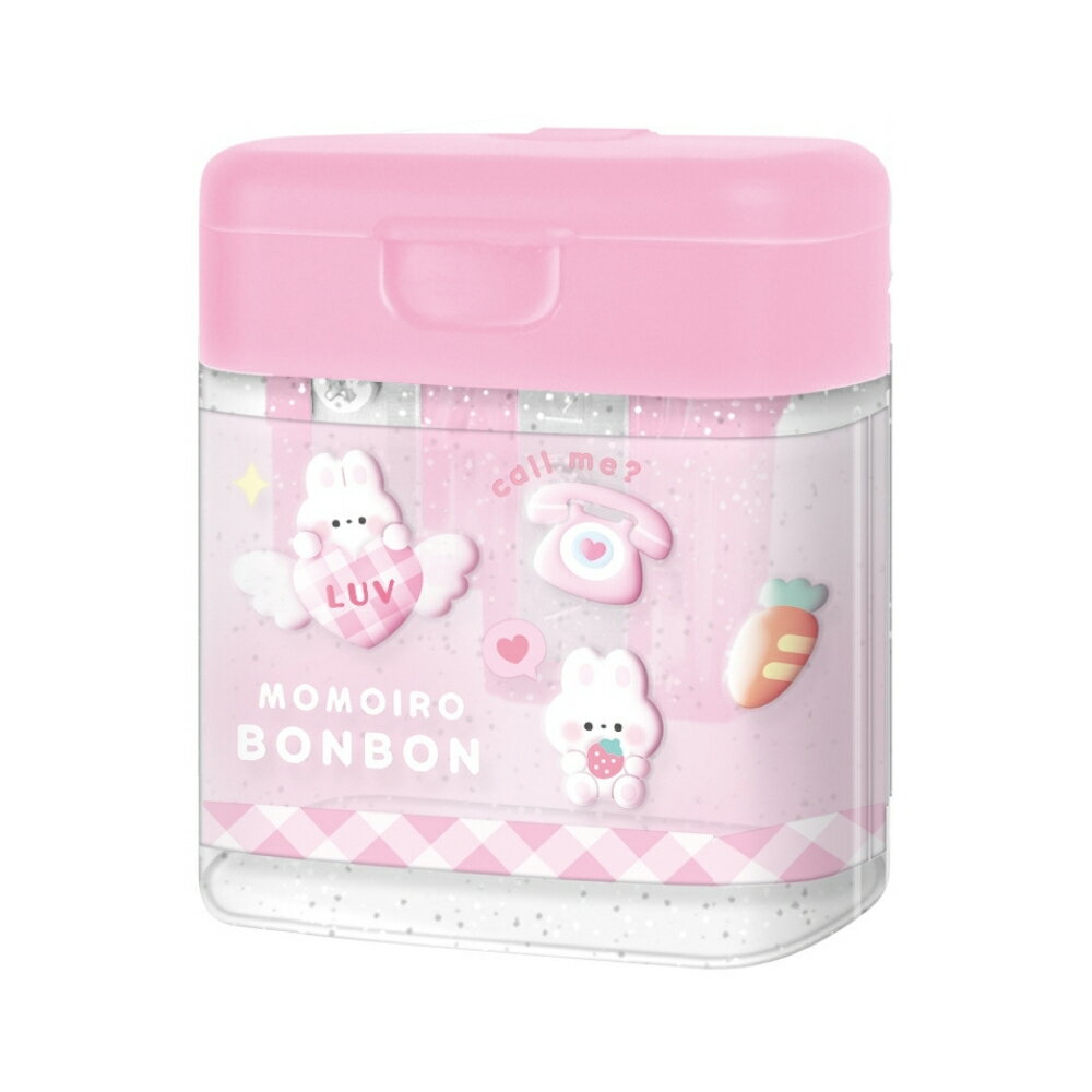 クーリア 2WAYシャープナー ももいろボンボン