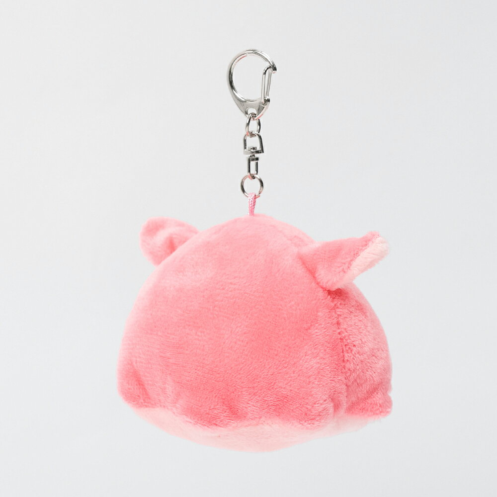 パステルオンラインストアのマスコットキーホルダー キーホルダー ぬいぐるみ マスコット グッズ 動物 アニマル 通園 通学 学校 旅行 お出かけ 遠足 かわいい 可愛い おしゃれ 誕生日 ギフト プレゼント めんだこさん｜アングル2
