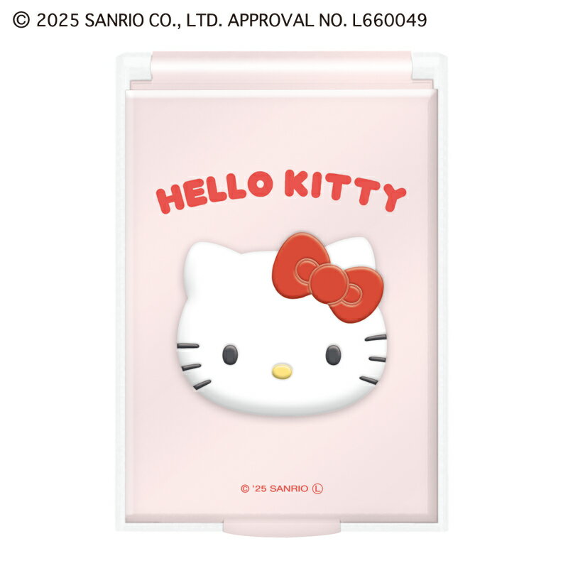 キティ ぷっくりコスメカードミラーS/キティ
