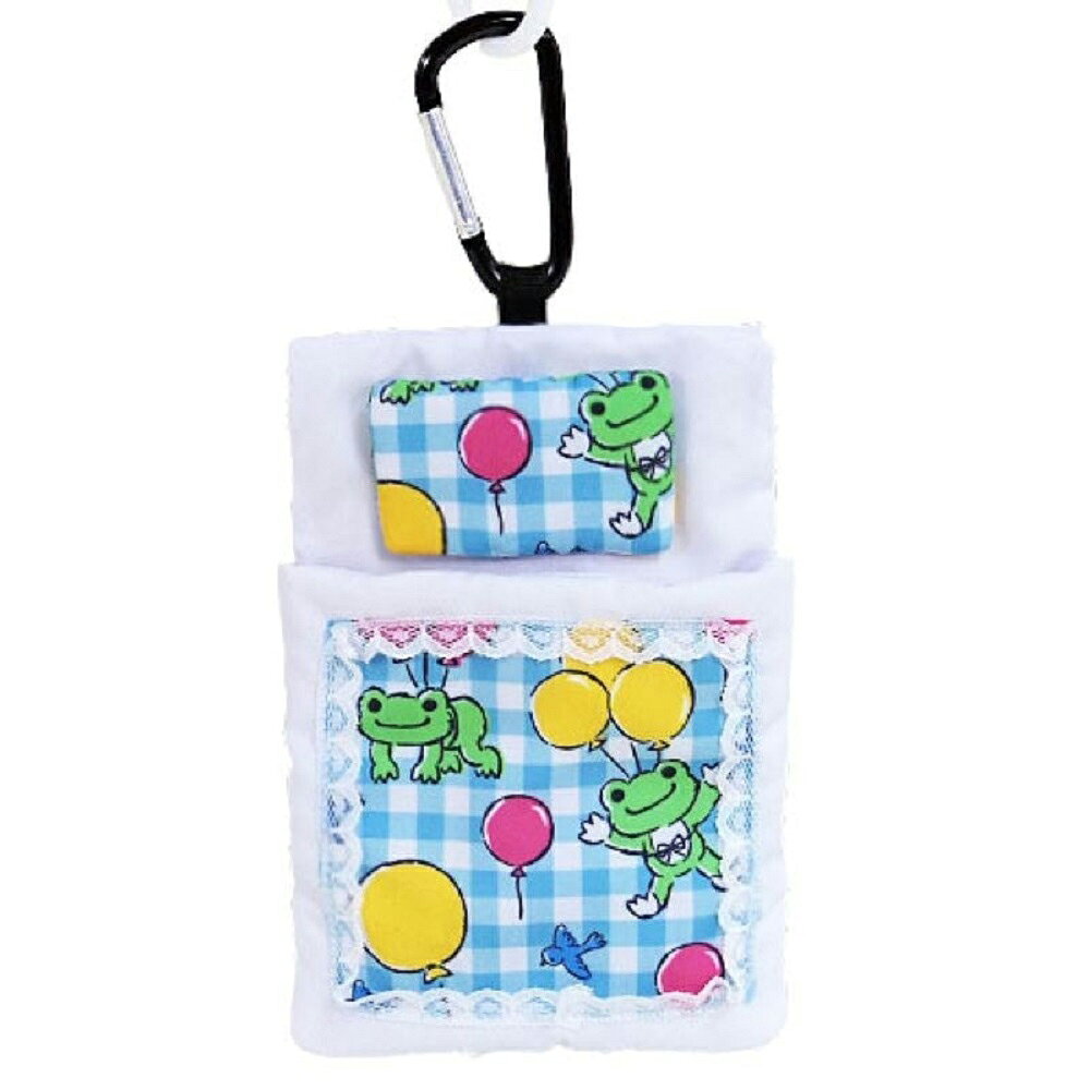 かえるのピクルス ピクルス MC用カラビナ布団 風船柄