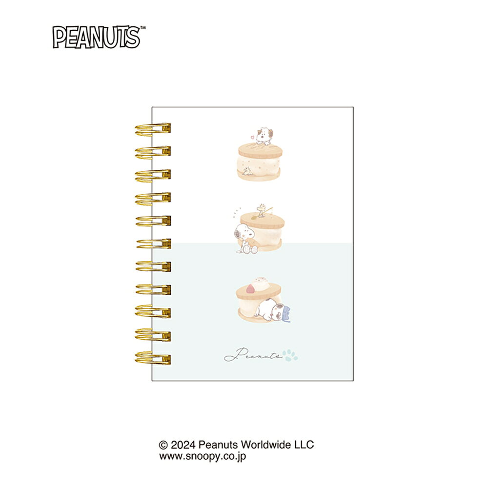スヌーピー A6Wリングノート/WHAT A TR
