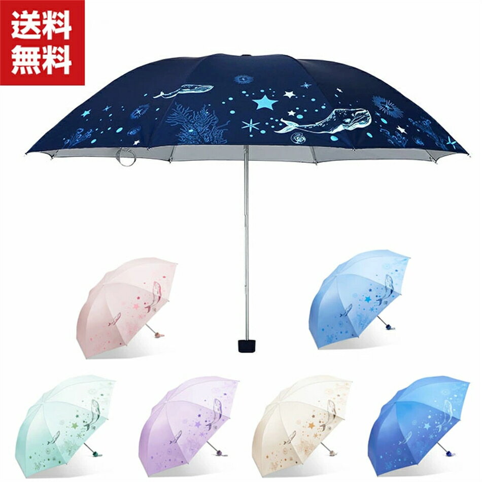 送料無料 折りたたみ傘 日傘 折り畳み日傘 軽量 耐風構造 完全遮光遮熱 UVカット率99% 8本傘骨 晴雨兼用 日焼け防止 超耐風撥水 梅雨対策 小型 携帯しやすい ミニ傘 レディース