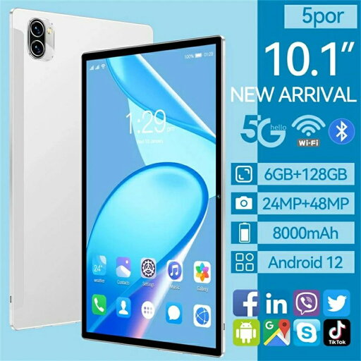 2024年最新 タブレット 2024 PC 10インチ Android12.0 Wi-Fi 6+128GB IPS液晶 SDカード 本体 wi-fi版 在宅勤務 ネット授業 コスパ最高 タブレットPC 特典 2024年最新 タブレット 2024 PC 10インチ Android12.0 Wi-Fi 6+128GB IPS液晶 SDカード 本体 wi-fi版 在宅勤務 ネット授業 コスパ最高 タブレットPC 特典