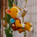 300円OFFクーポン ゆらゆら 吊り下げ装飾 コーギー犬 ガーデンオーナメント 庭 オブジェ カントリー 置物 屋外 玄関 出窓 階段 プレゼント ユラユラ ...