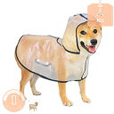 犬レインコート 犬用レインコート ペットレインコート犬用 犬ポンチョ 犬カッパ ペットレインコート 犬用雨合羽 透明 耐久性 通気 完全防水 防雪 防塵 防風 おしゃれ 着せやすい