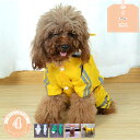 300円OFFクーポン ペット用レインコート 犬 レインコート おしゃれ 犬服 全方位からカッパ 雨具 可愛い レインウエア 犬雨 犬猫用 散歩 雨の日でも楽しく 防水服 軽量 防風 汚れ防止 レインコートジャケット 着せやすい 梅雨対策 ペット雨服 XFDGZ(4)