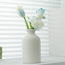 350円OFFクーポン おきもの セラミック フラワーベース 花瓶 セラミック シンプル おしゃれ かわいい 丸 円形 花入れ置物 造花?ドライフラワー専用 転...
