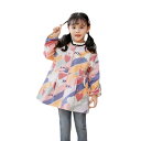 750円OFFクーポン 子供用 キッズエプロン 子供 エプロン 絵画用 スモック 防水 防汚 長袖 キッズスモック 男の子 女の子 前掛け 子供用エプロン 防水...