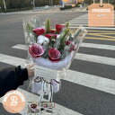 777円OFFクーポン クリスマス ソープフラワー ブーケ シャボンフラワー 花束 ギフト 枯れない 造花 女性 結婚祝い 記念日 お見舞 敬老の日 石鹸 香り...