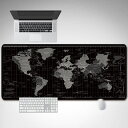 350円OFFクーポン マウスパッド デスクマット 一体型 大型 キーボード ゲーミングマウスパッド 宇宙柄 マウスマット 世界地図柄 デスクマット 布製 裏面...