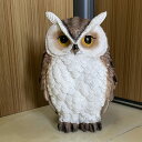 350円OFFクーポン フクロウの置物 可愛い オブジェ ふくろう 鳥 とり 動物 オーナメント ガーデン ガーデニング 置物 縁起物 雑貨 小さめ ナチュラル リアル ディスプレィ庭に置く 芝生 装飾 部屋装飾品 階段 園庭 風水 飾り物 アニマル XFDGZ