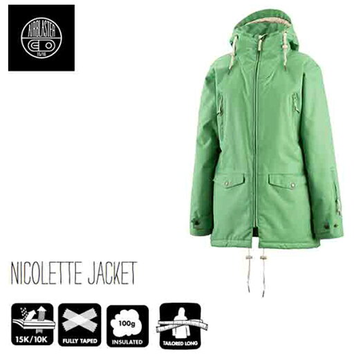 AIRBLASTER エアブラスター NICOLETTE JACKET Mint Julep ウェア スノーボード ニコレット ジャケット レディース AIRBLASTER エアブラスター NICOLETTE JACKET Mint Julep ウェア スノーボード ニコレット ジャケット レディース