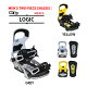 2023-2024 BENTMETAL SNOWBOARD BINDING LOGIC MEN'S f Xm[{[h@oCfBO xg^ WbN t[ p[N O...