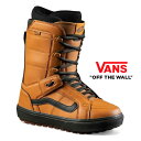 2024-2025年モデル VANS SNOWBOARD BOOTS 'Hi-Standard OG' TAN/BLACK バンズ スノーボード ブーツ ハイスタンダード