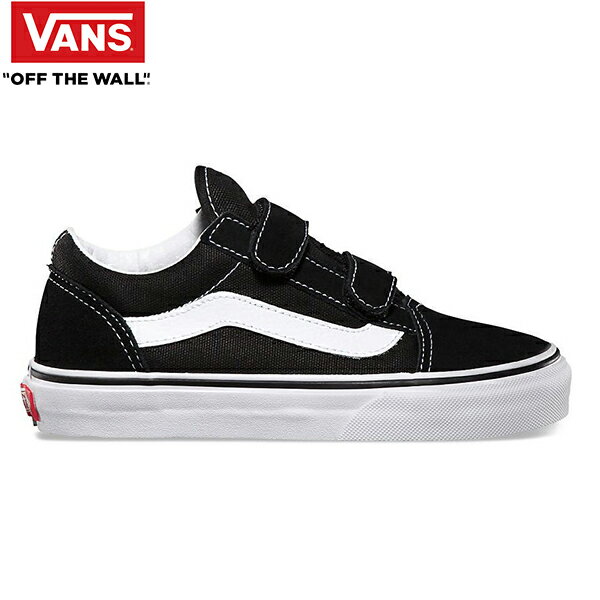 VANS OLD SKOOL バンズ オールドスクール マジックテープ キッズ ジュニア ユース 子供 正規品 スケシュー スケートボード スニーカー