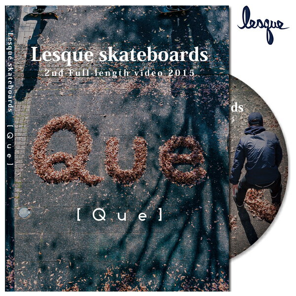 SALE!!Ⱦ۰ʲ!!DVDLESQUE 쥹 QUE  ܡ SKATEBOARD SK8