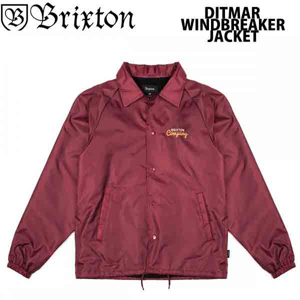 BRIXTON DITMAR WINDBREAKER JACKET ブリクストン コーチ ウィンドブレーカー ジャケット ウィンドブレーカー