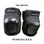 PRO-TEC PROLINE PRO KNEE PADS BLACK プロテック プロライン プロ ニー パッド ブラック S/M/L/XL SKATEBOARD BMX スケートボード プロテクター 膝パッド 大人 ユニセックス 防具 バーチカル