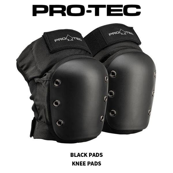 PRO-TEC KNEE PADS プロテック ニーパッド S/M/L/XL SKATEBOARD BMX スケートボード プロテクター 膝パッド 大人 ユニセックス 防具
