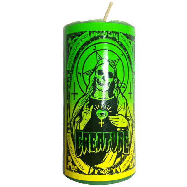 CREATURE Creature Doom Curb Skateboard Wax - Green クリーチャー スケートボード スケボー パーク デッキ オールドスクール ワックス