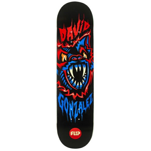 FLIP SKATEBOARD DECK GONZALEZ BLACKLIGHT 8.0 x 31.5 フリップ スケートボード スケボー パーク　デ..