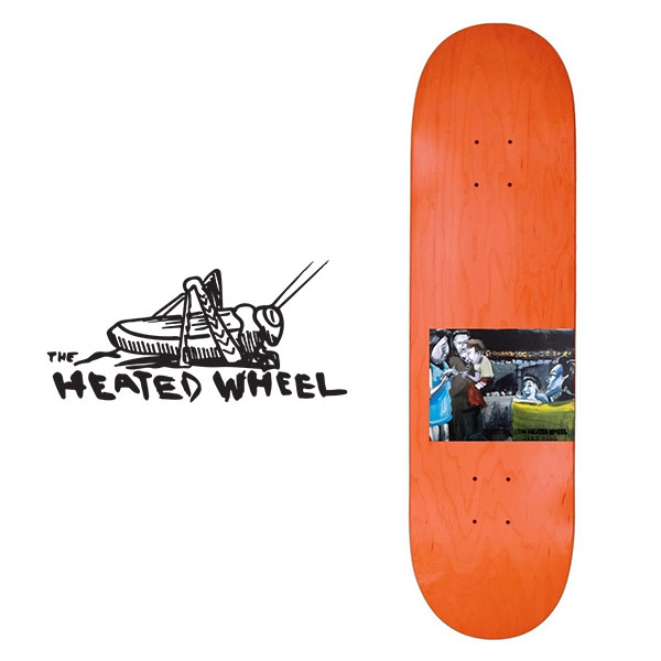 THE HEATED WHEEL JAKE HILL - ON VACATION 8.5 X 32.25 WB14.5 ヒーテットウィール スケートボード スケボー デッキ ストリート パーク