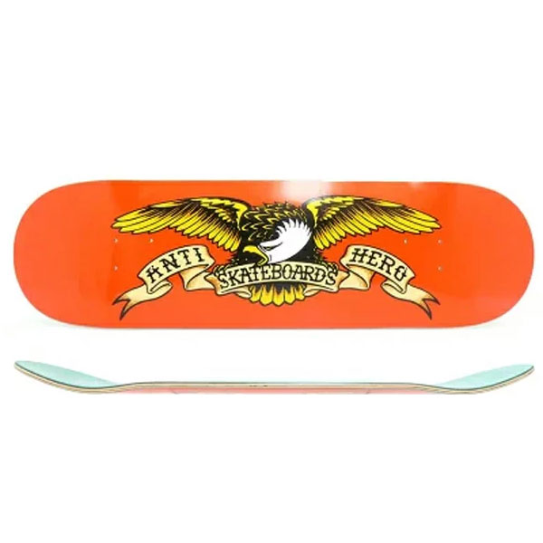 ANTIHERO CLASSIC EAGLE 9.0 x 33.25 アンチヒーロー アンタイヒーロー クラシック イーグル SKATEBOARD SK8 DECK スケートボード スケボー デッキ チーム ロゴ ストリート パーク 初心者 プロ