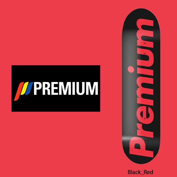 PREMIUM SKATEBOARDS 'SUPREMIUM TEAM DECK' (BLACK  RED) 7.5MINI ץߥ å ȥܡ  ǥå SKATE DECK SK8 ܡ  ȥ꡼ ѡ FLAKE ե쥤