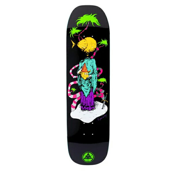 WELCOME SKATEBOARD LIGHT-HEADED - BLACK/WHITE 8.6 X 32.5 륫 ȥܡ ǥåȥ꡼ ѡ ɥ