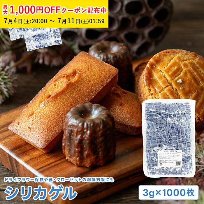 シリカゲル 3g 1000枚入 乾燥剤 食品用 お菓子食品用乾燥剤 食品用シリカゲル 乾燥剤シリカゲル カメラ除湿 調湿 業務用 電化製品 silicagel ラッピング用品 YBB003-1000