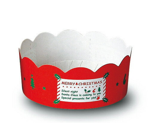 在庫処分特価品！50枚でこの価格★マフィンカップ│ベーキングカップ│紙製│焼型│ギフト｜プレゼント│お菓子│手作り│クリスマス│製菓用品XM623 ケーキカップ（クリスマスエンブレム）50枚★クリスマス2011★マフィン型│ベーキングカップ│紙製│焼型│ケーキカップ│製菓用品│食品容器