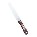 仁作 ステンレス製パレットナイフ スパチュラ 180mm (木柄) パレット ナイフ デコレーション ケーキ 道具 燕三条 NISAKU KLP004-1