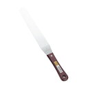 仁作 ステンレス製パレットナイフ スパチュラ 230mm (木柄) パレット ナイフ デコレーション ケーキ 道具 燕三条 NISAKU KLP006-1