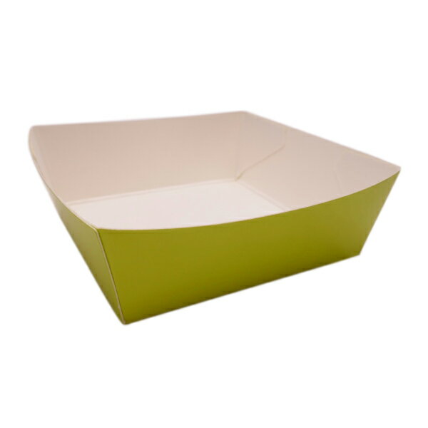 カラーココット (シャルトルーズグリーン) 500枚入 ケーキ台紙 ケーキトレー 使い捨て ラッピング 金ト..