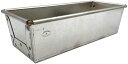 松永製作所 パウンドケーキC型 18cm ブリキ 175×80×H60mm 空焼き不要 日本製 型 金型 パウンド型 ケーキ型 パン型 焼き型 焼型 お菓子作り...