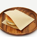 バーガー袋 15cm (茶筋) 100枚入 業務用 無地 テイクアウト容器 ラッピングペーパー OP11-100