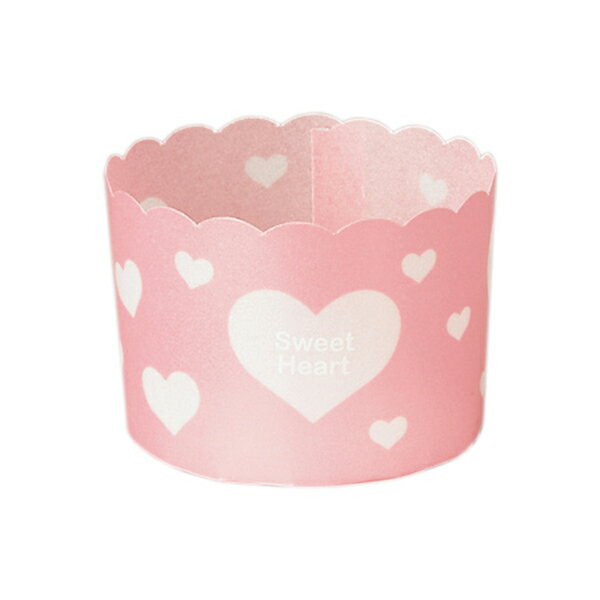 ホワイティ マフィンカップ M(スイートピンク) 100枚入 業務用 マフィン型 カップケーキ ケーキカップ ベーキングカップ 日本製 紙型 使い捨て 紙 紙製 焼型 プレゼント お菓子作り 手作り 製菓用品 CK38-100