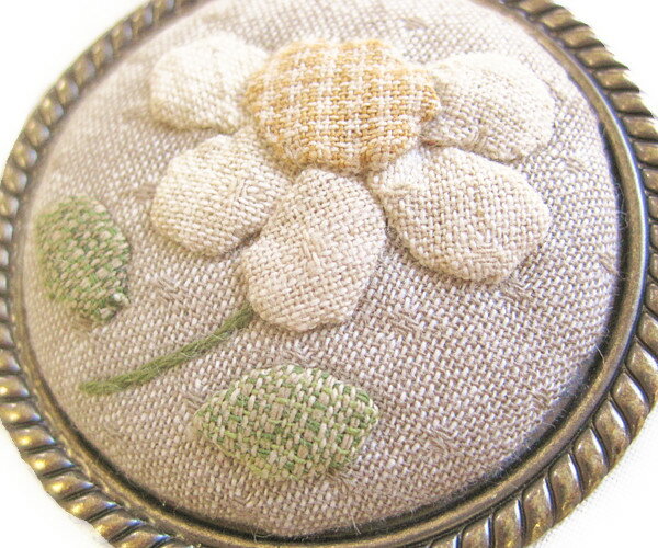 マザーズドリーム　パッチワークキット　お花のブローチ　kit022 メール便対応商品