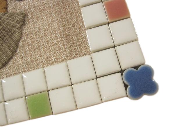 マザーズドリーム パッチワークキット モザイクタイルとアップリケのフレーム　kit103