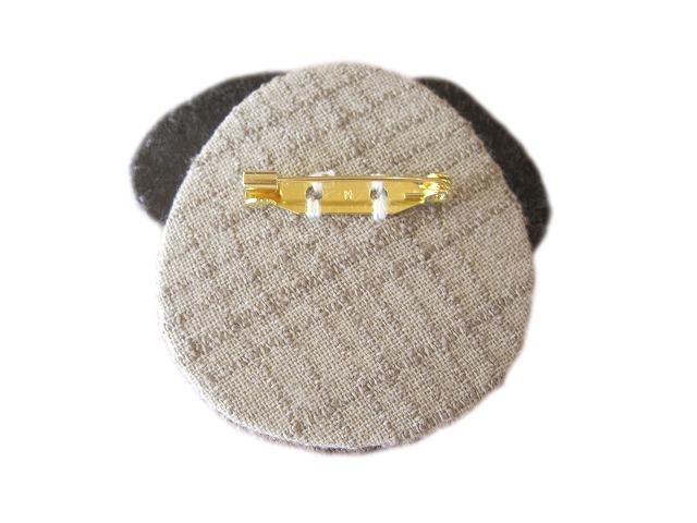 パッチワークキット　こいぬのブローチ　kit117 メール便対応商品