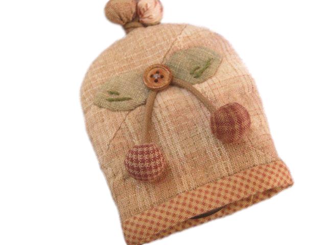 パッチワークキット さくらんぼのキーホルダー パッチワーク小物 ハンドメイド 手...