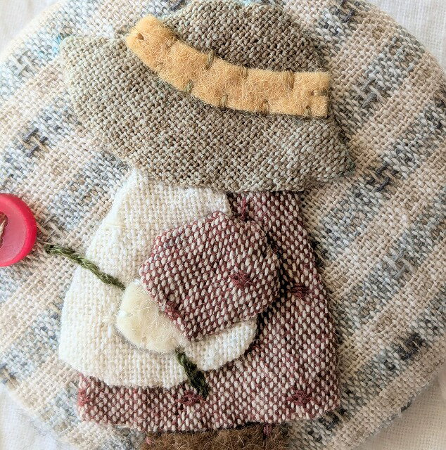 パッチワークキット スーちゃんのブローチ・ブローチキット 布小物キット kit170