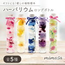 ハーバリウム ロングボトル 完成品 本体 送料無料 お花 ギフト 誕生日 プレゼント 記念日 お祝い 結婚祝い 雑貨 インテリア 贈り物 枯れない花 プリザーブ...