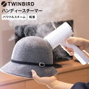 送料無料 ツインバード スチーマー 衣類 ハンディースチーマー / TWINBIRD SA-4096W ストラップ付 軽量 贈答品 JGS