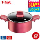 (土・日発送可)送料無料 ティファール T-fal IHルージュ・アンリミテッド シチューポット 20cm IH・ガス火対応 G26244 両手鍋 t-fal T-FAL tfal Tfal プレゼント JGS 最強配送